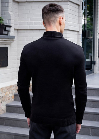 Черный демисезонный свитер axelrod черный Pobedov