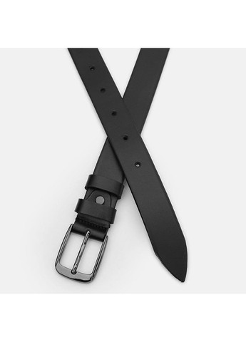 Чоловічий шкіряний ремінь 115v1fx75-black Borsa Leather (266143386)