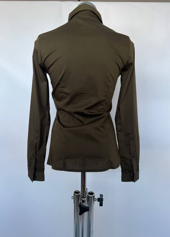 Оливковковая (хаки) кэжуал рубашка Silvian Heach