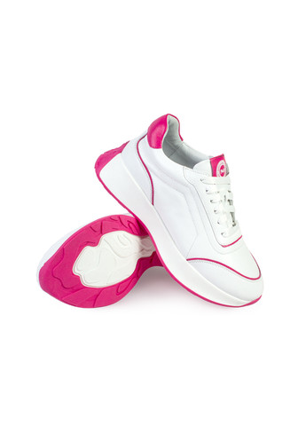 Білі осінні кросівки жіночі бренду 8200415_(1) ModaMilano