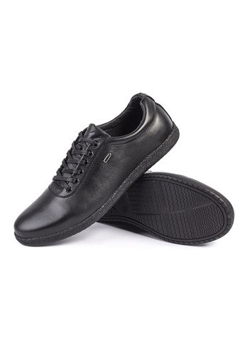 Черные повседневные туфли мужские бренда 9401981_(0) ModaMilano на шнурках