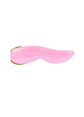 Вибратор для клитора Aiko Light Pink, гибкие кончики Shunga (259790545)