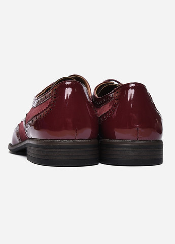 Туфлі чоловічі бордового кольору Let's Shop (258187982)