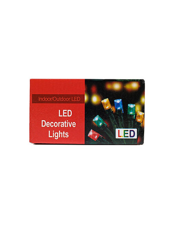 Гірлянда "Кристал" 100 LED колір різнокольоровий ЦБ-00204781 No Brand (259422698)