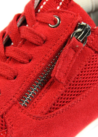 Красные демисезонные женские кроссовки Bama