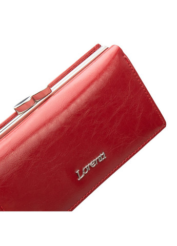 Жіночий шкіряний гаманець DNKL 55020-BPR-RED Lorenti (263135581)