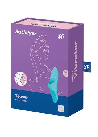 Вібратор на палець Teaser Light Blue Satisfyer (268909977)