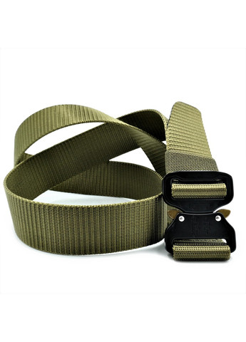 Тактичний ремінь тканинний Weatro Хакі tkn-40-tkt-004 Le-Mon (272596228)