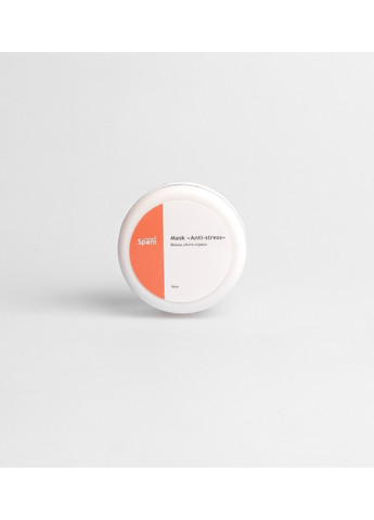 Очищаюча маска з бамбуковим вугіллям, екстрактом бурих водоростей та вітаміном Е Anti-stress Mask 50 мл Spani (263513972)