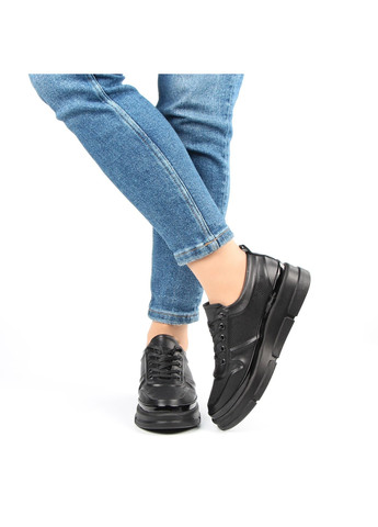 Черные демисезонные женские кроссовки 197163 Buts