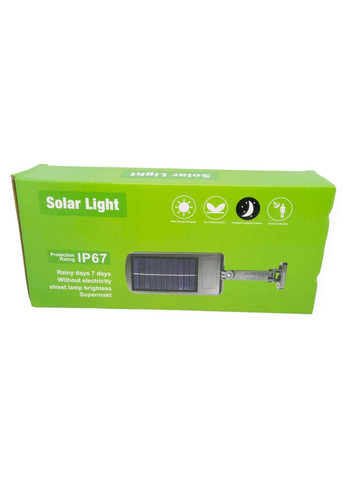 Ліхтар-світильник прожектор вуличний автономний на сонячній батареї з дистанційним пультом Solar (266915497)