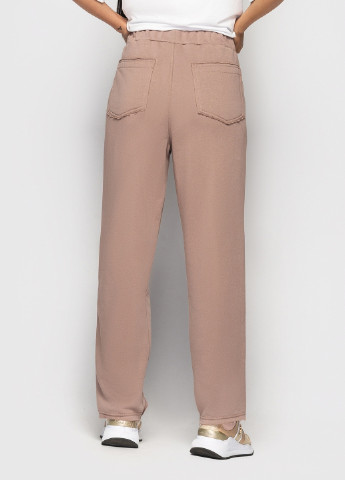 Прямые брюки со стрелками мокко MORANDI (257100263)