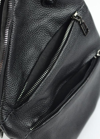 Нагрудная мужская кожаная сумка рюкзак слинг на одно плечо, наплечная сумочка из натуральной кожи No Brand (266493540)