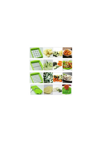Багатофункціональна овочерізка Plus терка мультислайсер прес для нарізки подрібнювач овочів Nicer Dicer (259033229)
