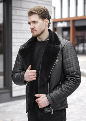 Черная зимняя мужская зимняя куртка winter jacket Vakko