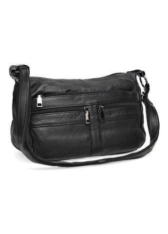 Женская кожаная сумка K1105-black Borsa Leather (271664983)