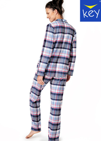 Комбинированная пижама женская s mix принт lns 454 b23 Key