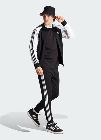 Черные спортивные демисезонные брюки adidas