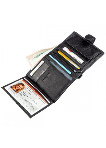 Мужское портмоне из натуральной кожи ST Leather 18832 Черный ST Leather Accessories (262523260)