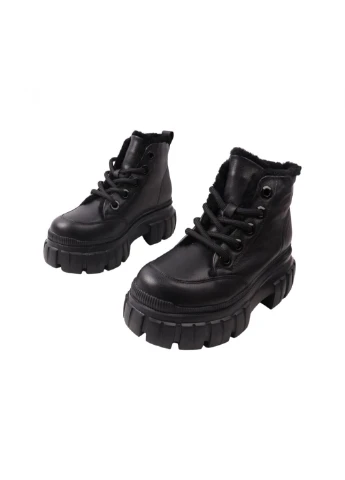 Черевики жіночі чорні натуральна шкіра Berisstini 49-22ZHC (257437974)