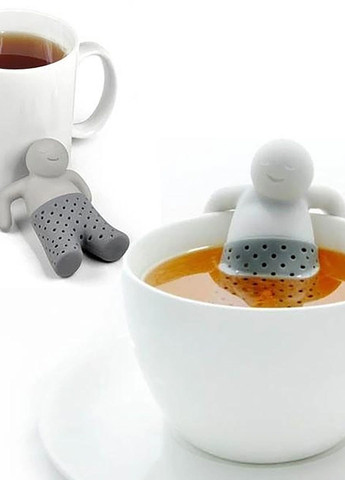 Заварник ситечко для заварювання для чаю силіконовий чоловічок "Містер Чай" Kitchen Master (274060142)