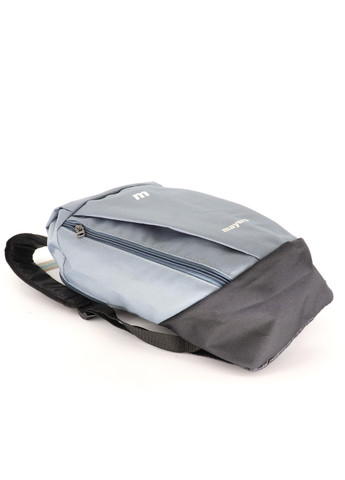 Городской рюкзак однотонный серый Mayers для детей и подростков повседневный из прочной ткани 10 литров No Brand (258591275)