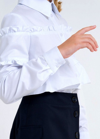 Белая блузка Smil