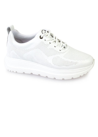 Білі осінні кросівки жіночі бренду 8200479_(1) ModaMilano