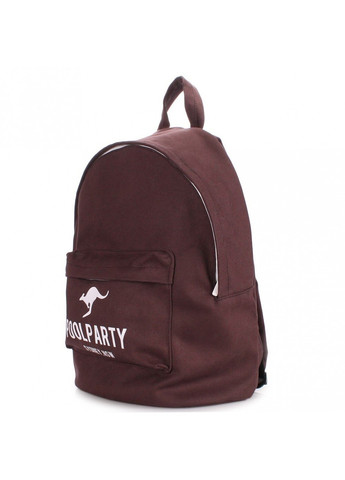 Молодежный текстильный рюкзак brown PoolParty (262892089)