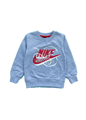 Свитшот cерый Nike Kids (276530161)