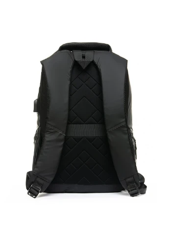 Рюкзак мужской из нейлона 2220 black Lanpad (261551233)