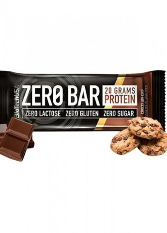 ZERO Bar 50 g Chocolate Chip Cookie Biotechusa (256726087)