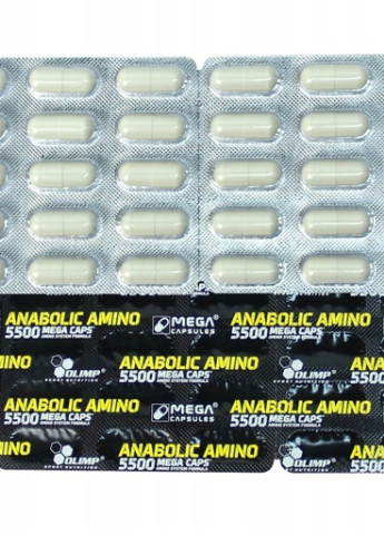 Olimp Nutrition Anabolic Amino 5500 Mega Caps 30*30 Caps Olimp Sport Nutrition (256720721)