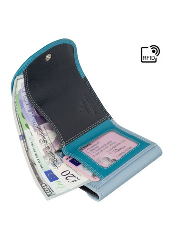 Кожаный женский кошелёк RB126 Zanzibar (Blue Multi) Visconti (262086587)