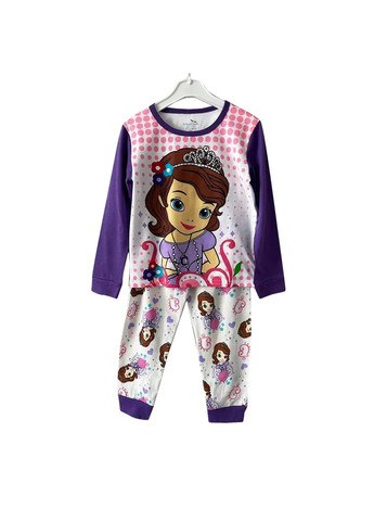 Фіолетова чудова і модна дитяча піжама для дівчинки у віці 4 років. рост 100см. Baby