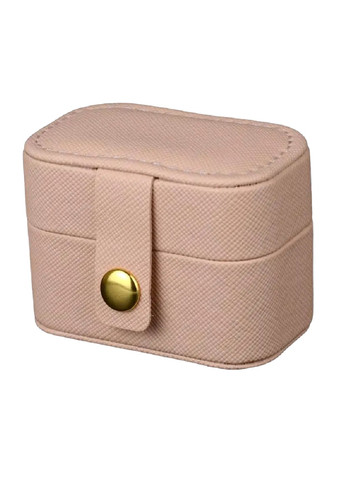 Скринька скриня органайзер коробка футляр для зберігання прикрас кілець 6.5х4х4.5 см (474633-Prob) Рожева Unbranded (259161888)