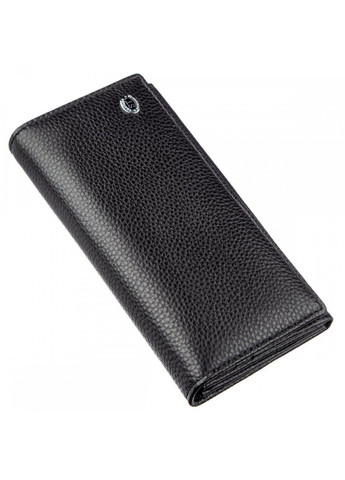 Жіночий чорний гаманець з натуральної шкіри ST Leather 18859 Чорний ST Leather Accessories (262453829)