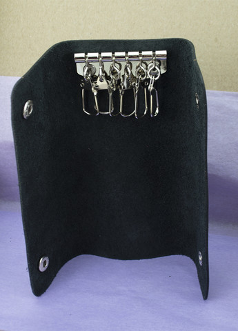 Подарочный мужской набор №59 черный: Портмоне + ключница + ремень HandyCover (271979894)