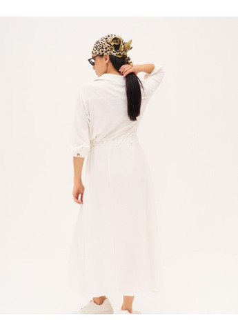 Белое повседневный платья sa-169 белый ISSA PLUS