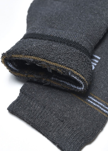 Носки махровые мужские темно-серого цвета размер 40-45 Let's Shop (267167073)