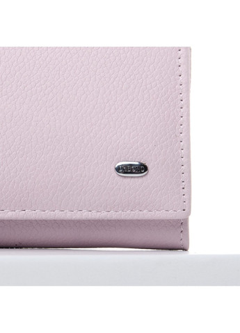 Шкіряний жіночий гаманець класичний доктор Бонд W501 рожевий Dr. Bond (261551106)