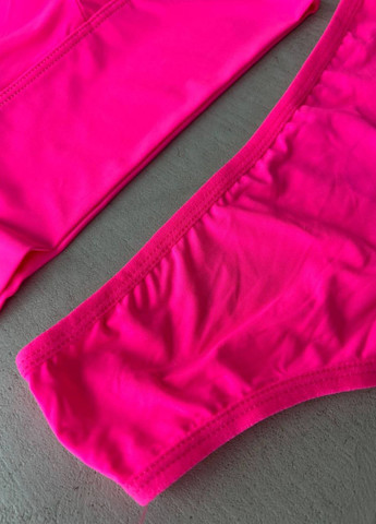 Розовый демисезонный женский базовый комплект нижнего белья No Brand