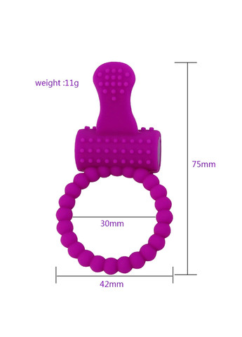 Ерекційне кільце з вібрацією Langsha (258630914)