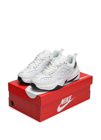 Белые демисезонные кроссовки женские вьетнам Nike M2K Tekno Premium White Essential,