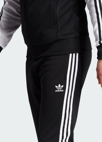 Черные спортивные демисезонные брюки adidas