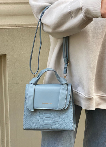 Жіноча сумка крос-боді блакитна No Brand (270936069)
