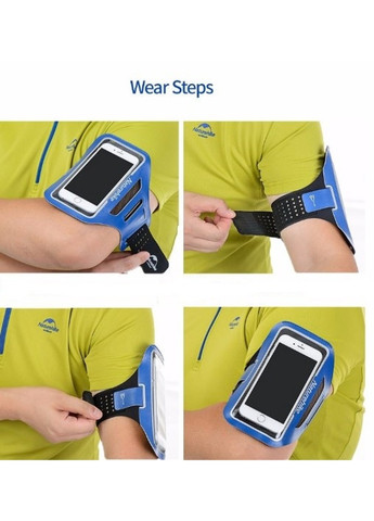 Чохол для телефона на руку Arm bag XL (5.7 inch) NH16Y008-B green Naturehike (258985808)