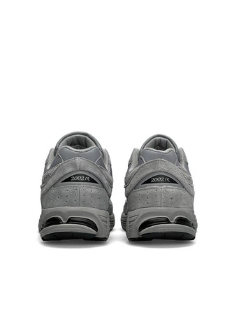 Серые демисезонные кроссовки мужские, вьетнам New Balance 2002 R Gray