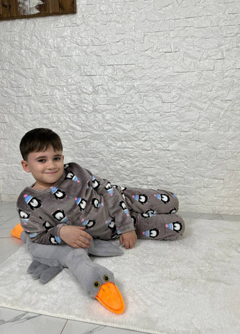 Бежева дитяча піжама двійка New Trend