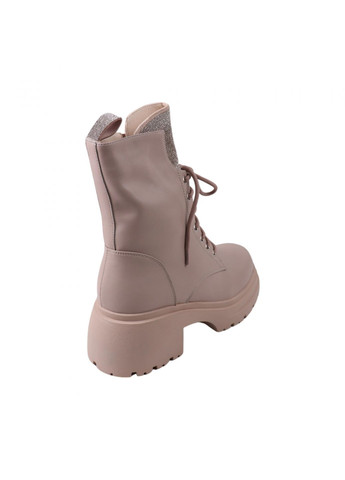 ботинки женские бежевые натуральная кожа Nina Mosconni